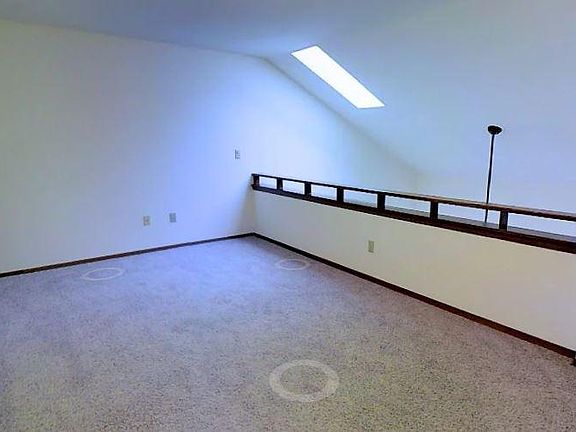 Upper level with large skylight, tons of natural light
