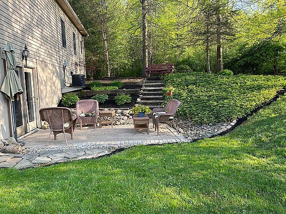Walk out patio lower level