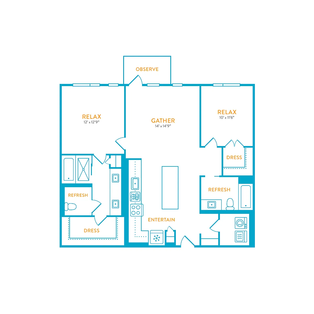 Floor plan Ryder
