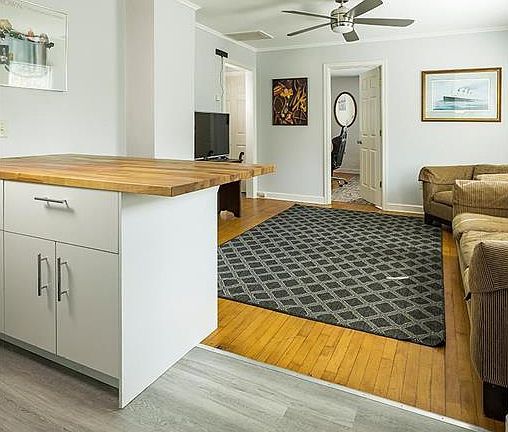 Open floor plan concept