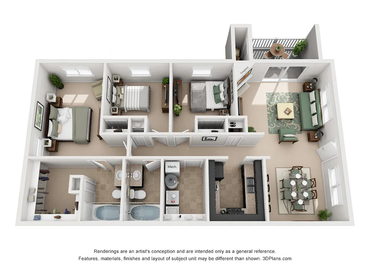 Floor plan Sunshine