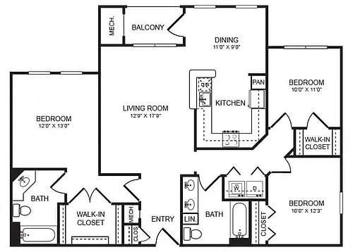 Floor plan C2