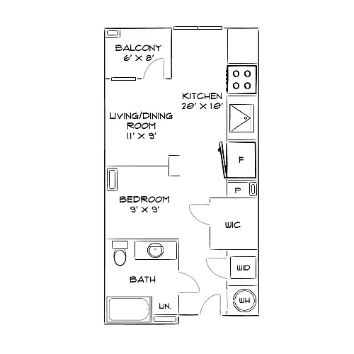 Floor plan Design EF