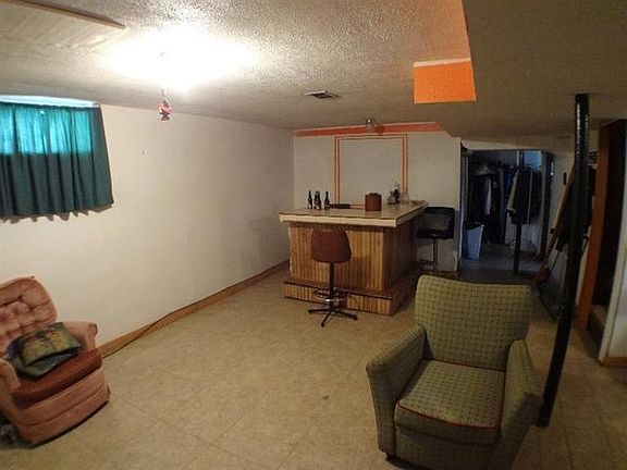 Bar in basement