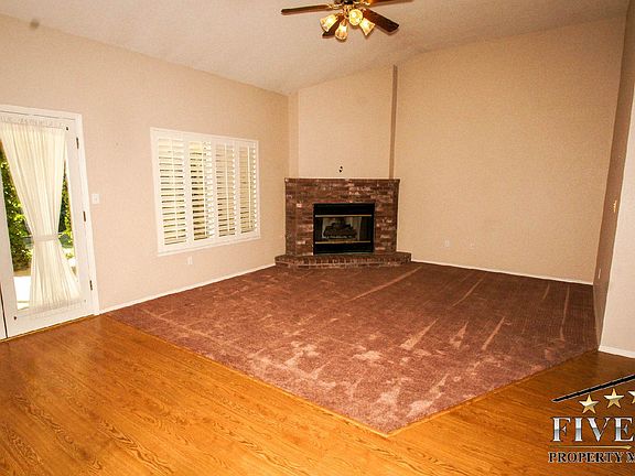 Living Area with Fireplace