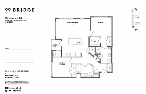 Floor plan B9