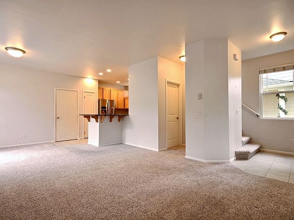 Open-concept living with easy access to living, dining, kitc