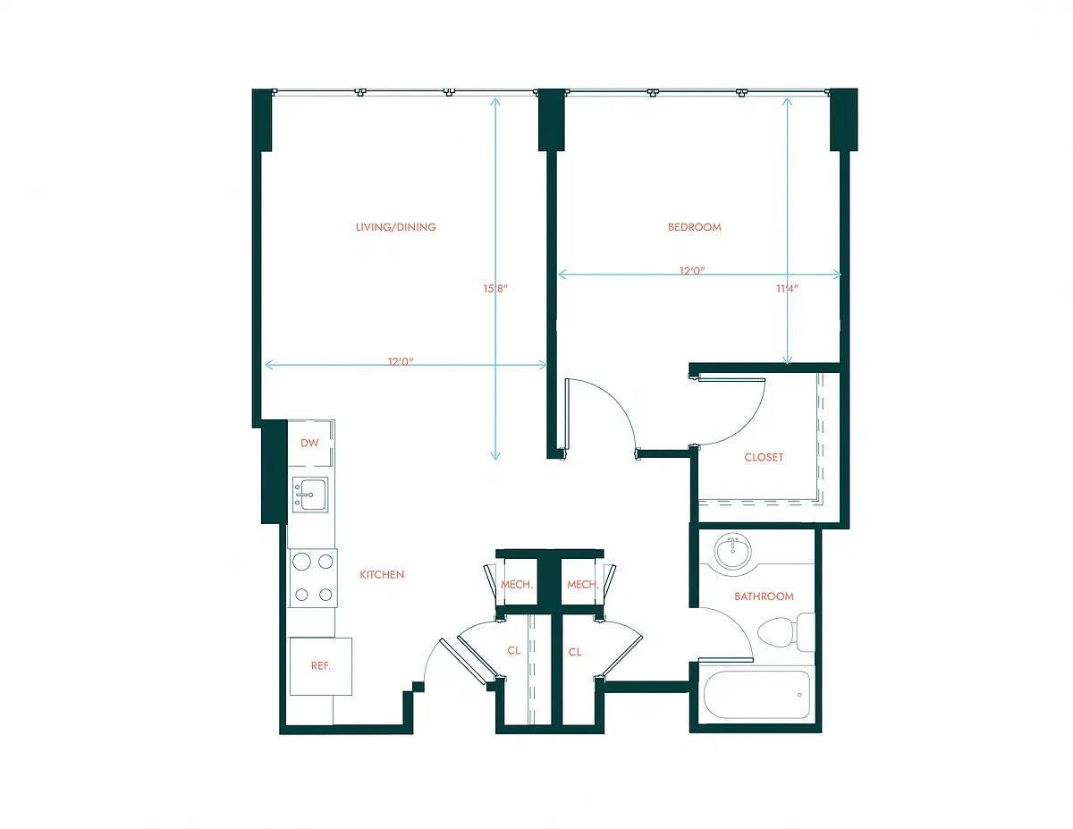 Floor plan A1