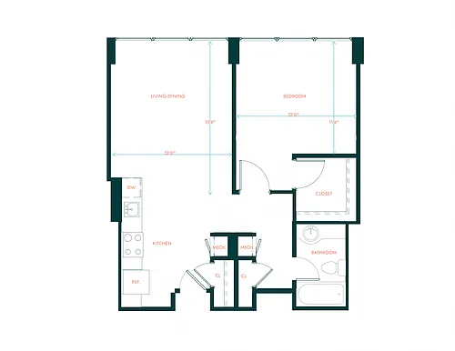 Floor plan A1