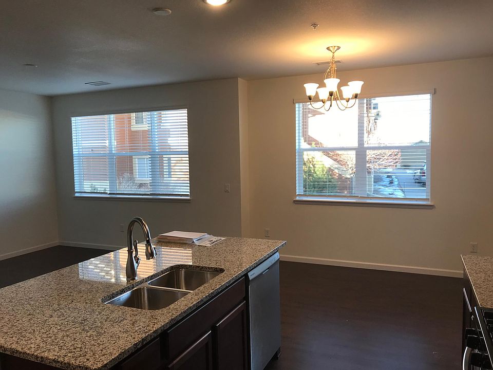 Family room and dining area.