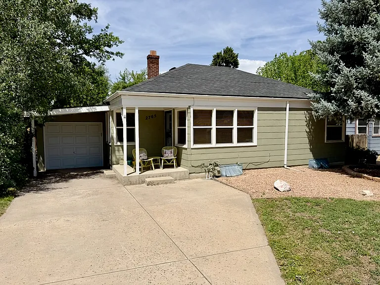 Covered front porch
