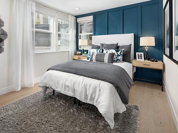 Spacious secondary bedroom with ample closet space