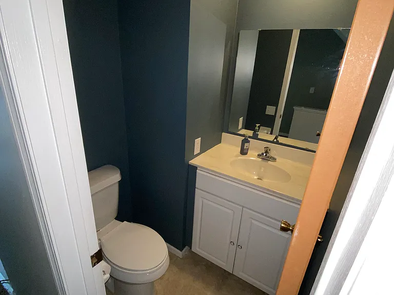 Half bath on first floor
