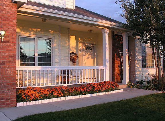 Front porch and entry