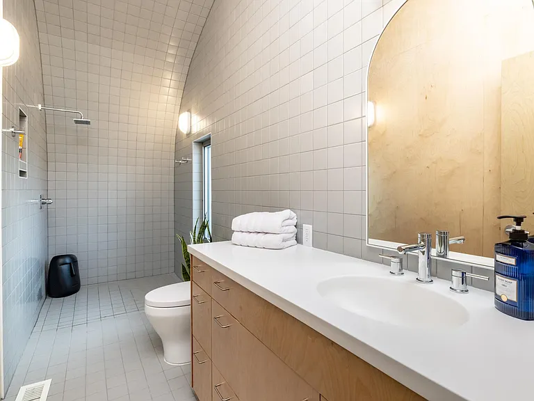 Primary Bathroom - open walk in shower