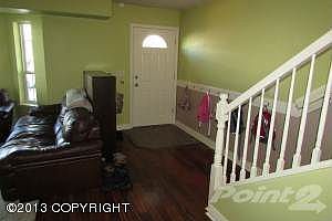 Tiled entry way