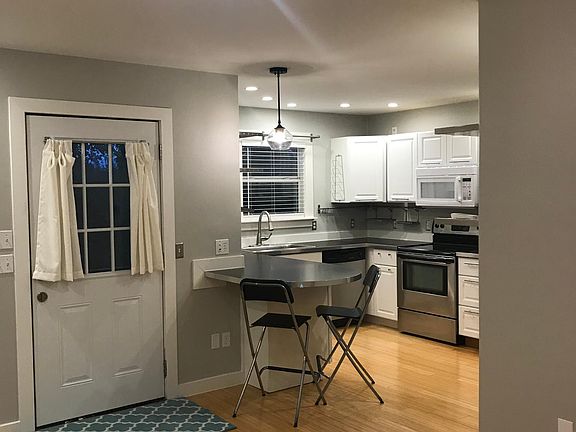 Entry with new lighting