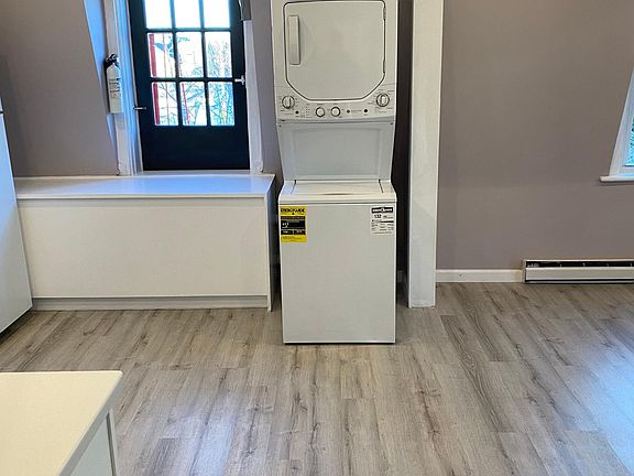 New Washer and dryer.