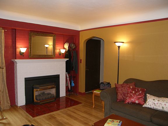 coved ceilings, arch doorway