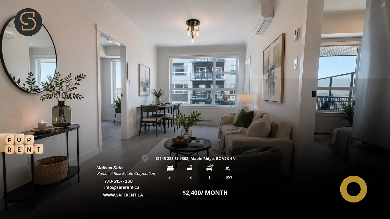 2 bed, 851 sqft, $2,400 — Photo 1