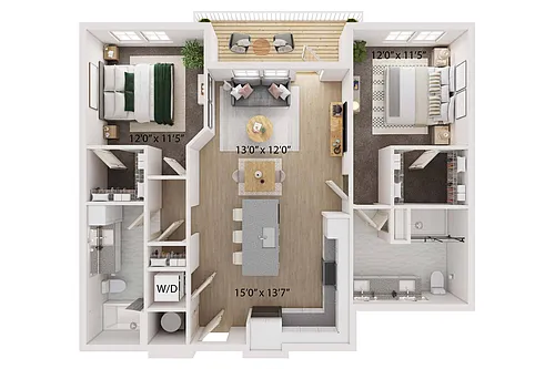 Floor plan Walker