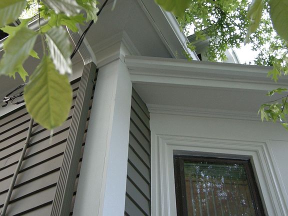 Crisp angles and foliage