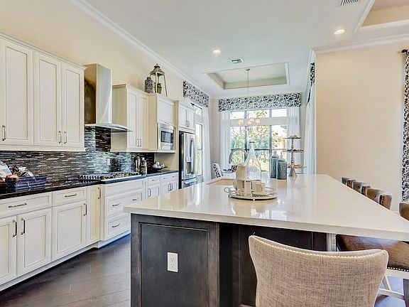 Kitchen with ample cabinet space