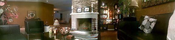one of two living room areas