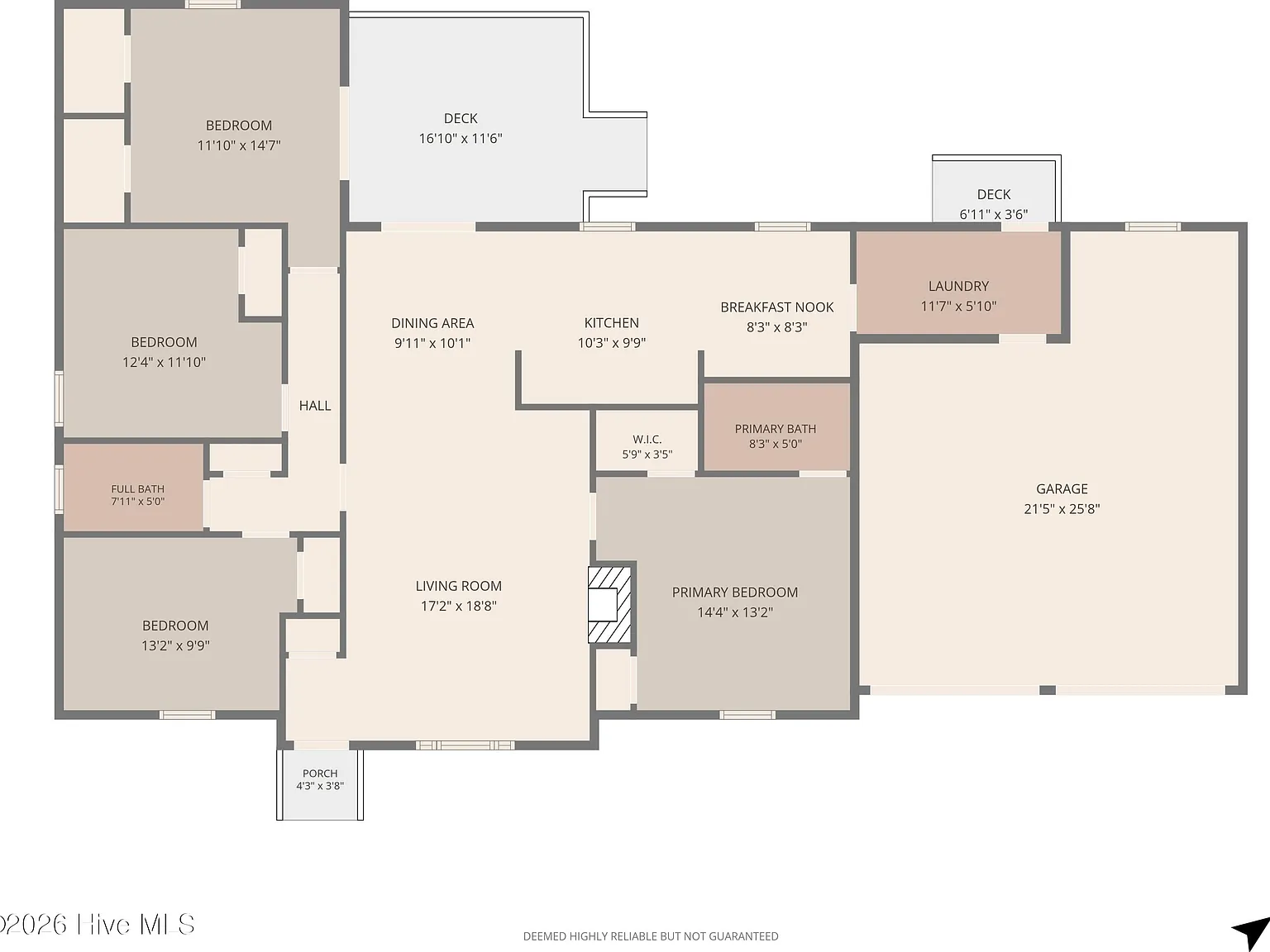 4 bed, 2.0 bath, 1650 sqft, $1,800 — Photo 4