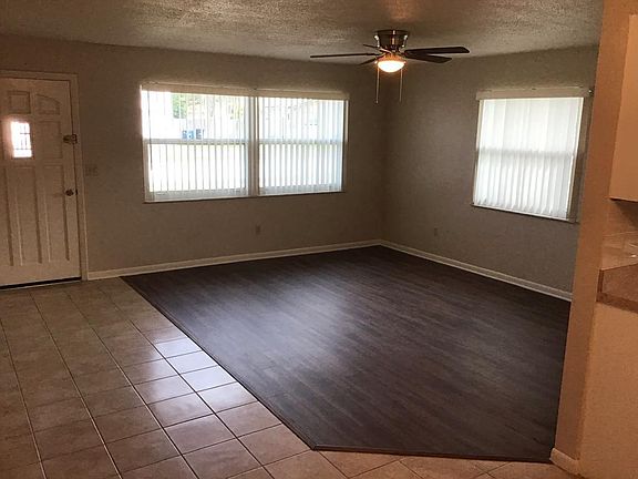 Entryway, living room