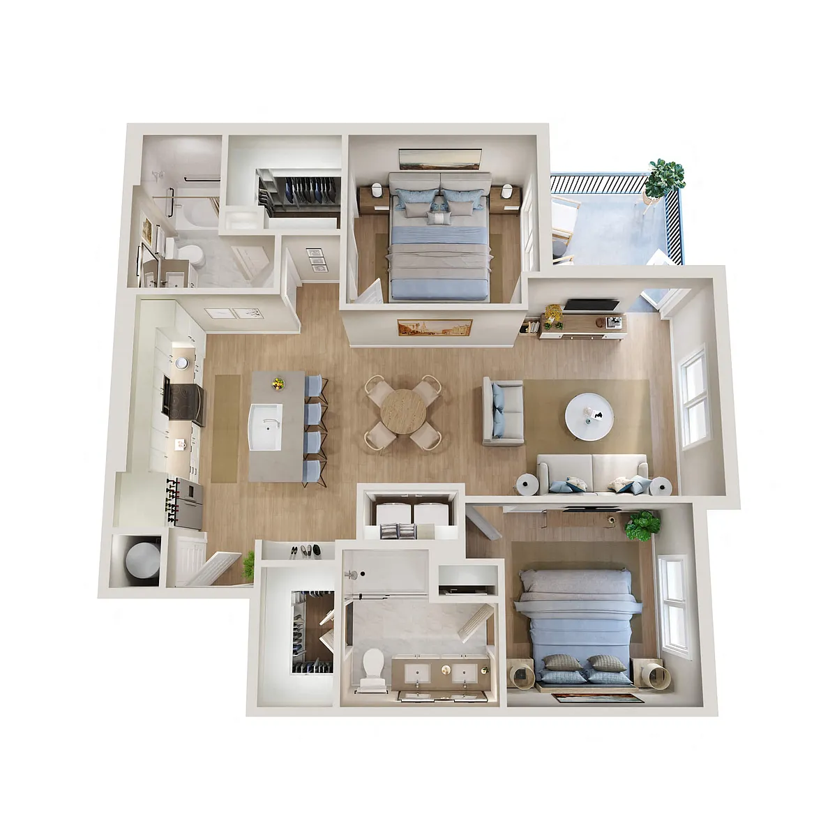 Floor plan B2