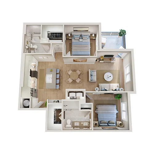 Floor plan B2