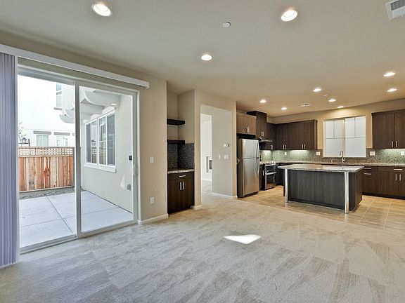 living room and Kitchen