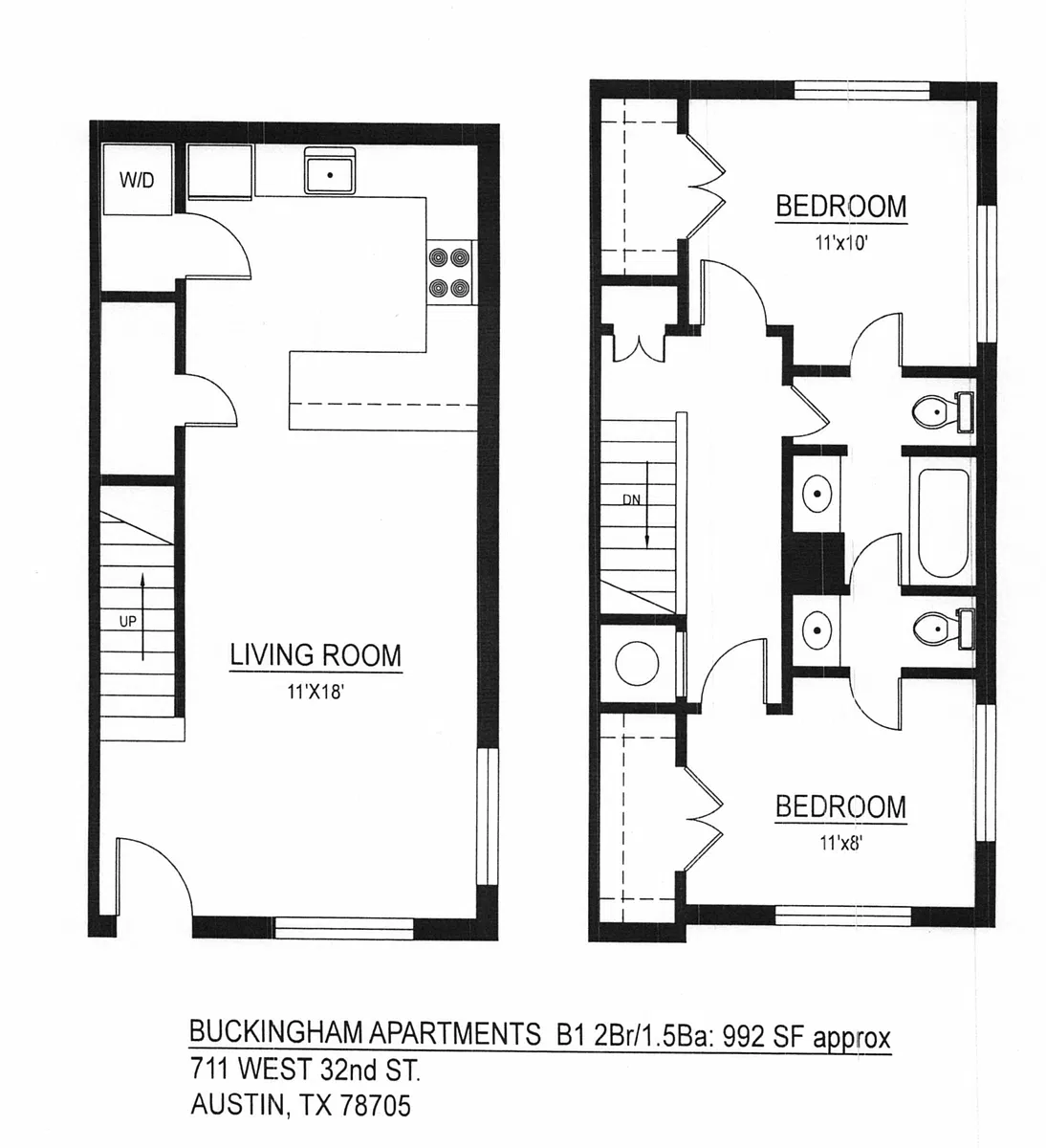 Floor plan Buckingham Square