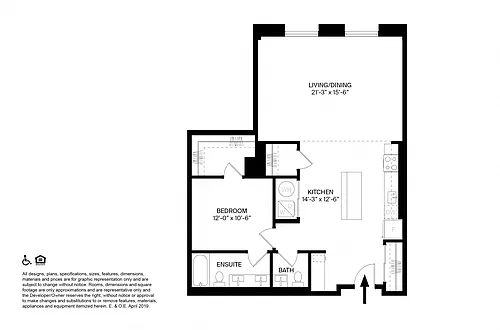 Floor plan Q