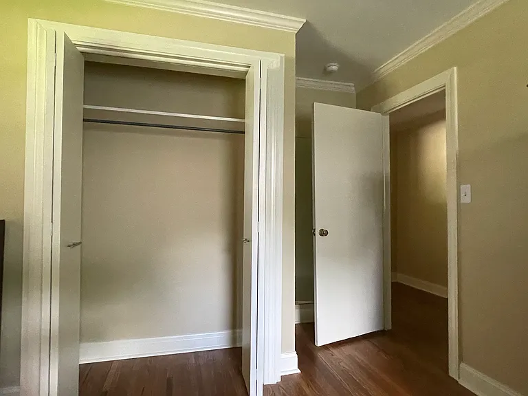 Master BR has double closet, 2 windows, new ceiling fan, full mirror. Large enough for a king size bed. Newly painted in Agreeable Gray throughout the house.