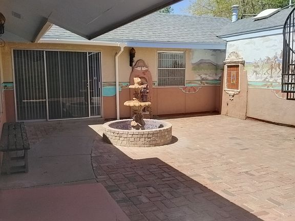 Courtyard at the center of the home