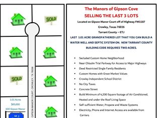 600 Gipson Manor Ct, Crowley, TX 76036
