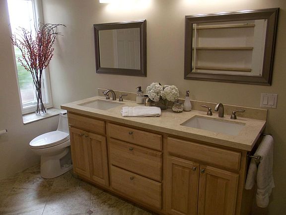 Bathroom with double sinks