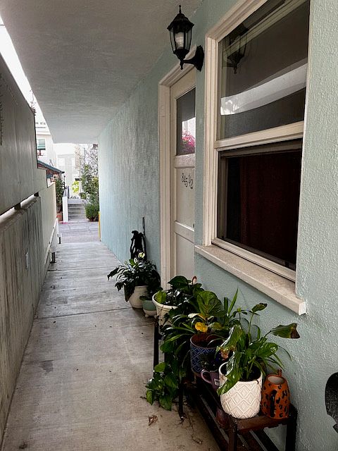 Downstair's unit of rear building.