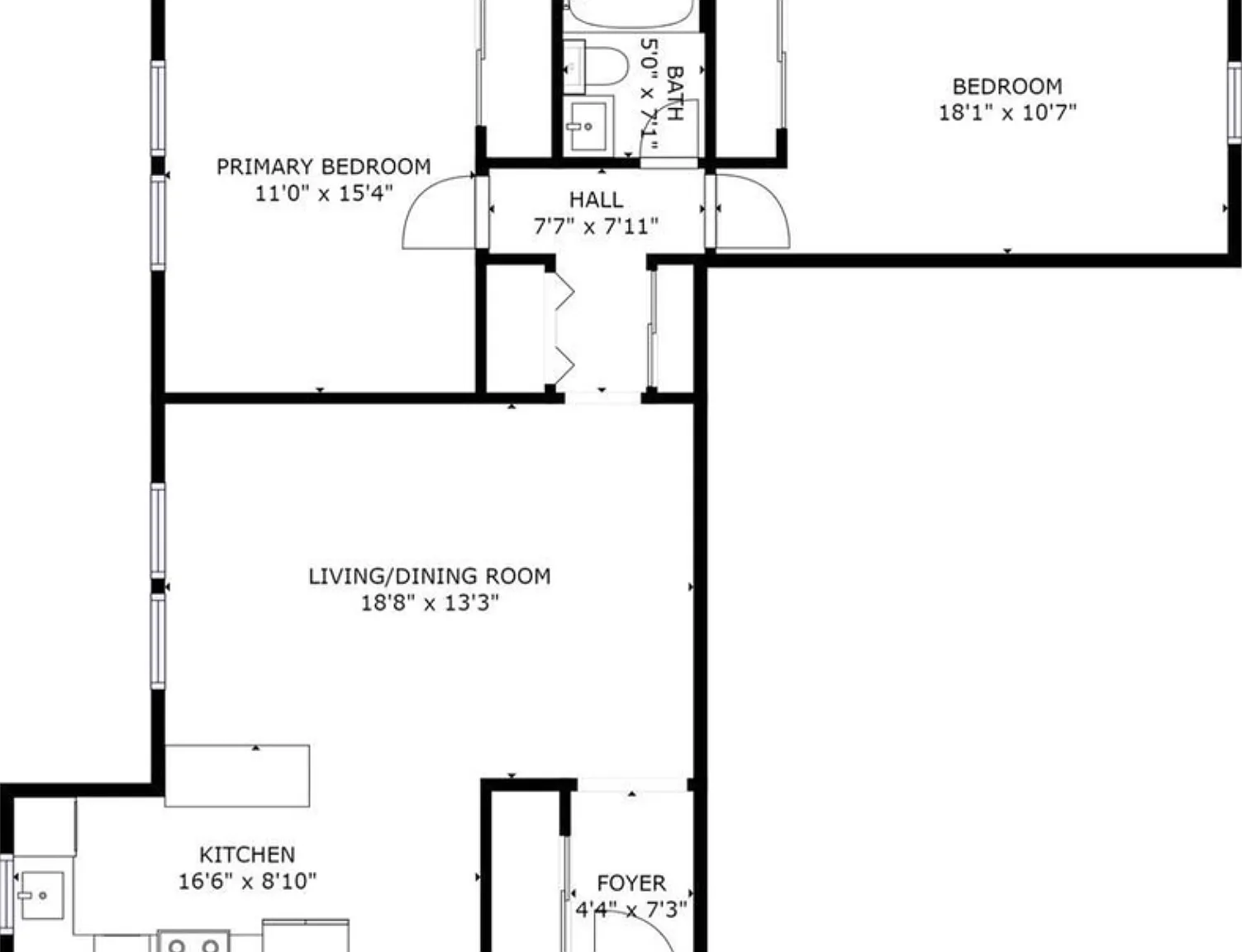 2 bed, 934 sqft, $1,200 — Photo 3