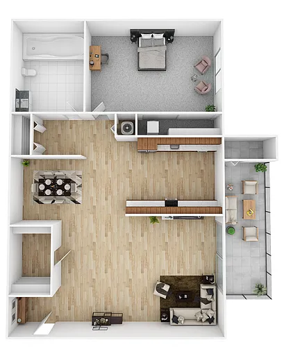 Floor plan A1