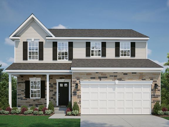 Elevation G Opt Stone with Opt Front Porch