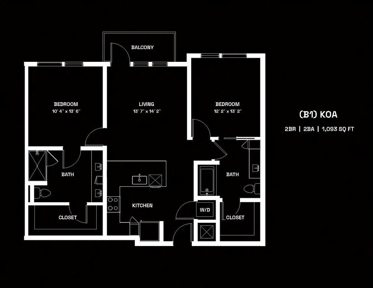 Floor plan Koa (B1)