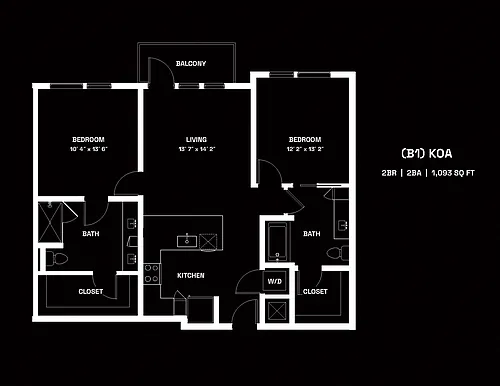Floor plan Koa (B1)