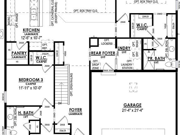 The Windsor floor plan