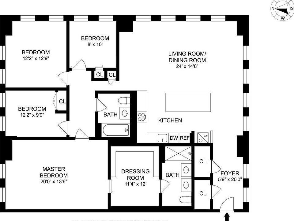 1st image of 80 Chambers St APT 10A