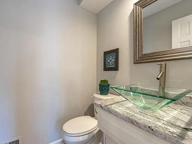 Half bath main floor