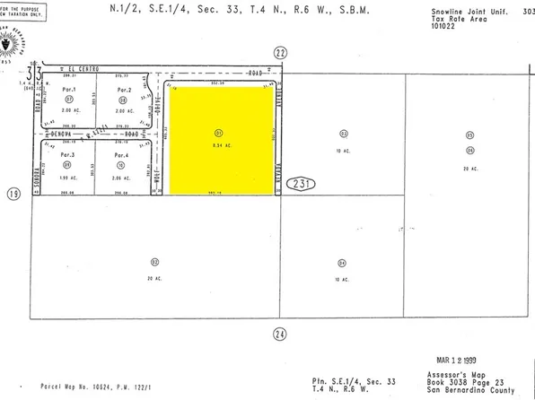 0 El Centro Rd, Phelan, CA 92371