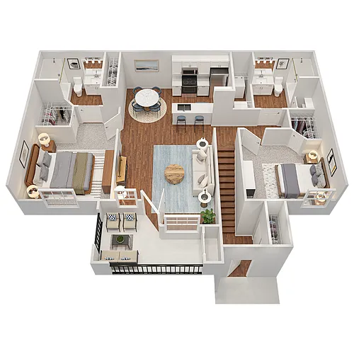 Floor plan The Palisade (Upper)